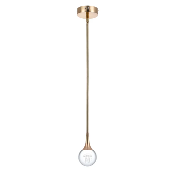 Mini LED Jellyfish Pendant Light – Warm Glow Kitchen Lamp - Image 7