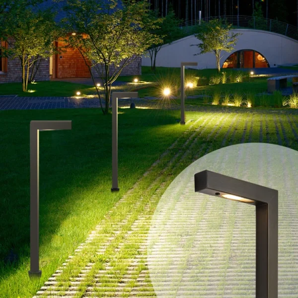 12V LED Bollard Pathway Light, IP65 Waterproof Garden Landscape Lighting Outdoor - Image 3