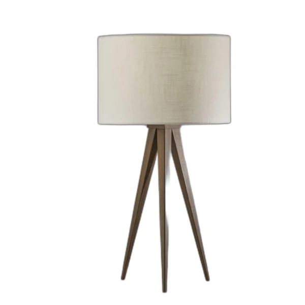 HMS Treble Black Metal Table Lamp – Crystal Resin, Modern 5V LED, AC/Battery