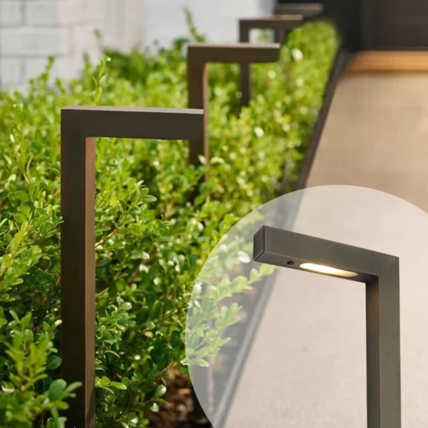 12V LED Bollard Pathway Light, IP65 Waterproof Landscape Garden Outdoor Lighting