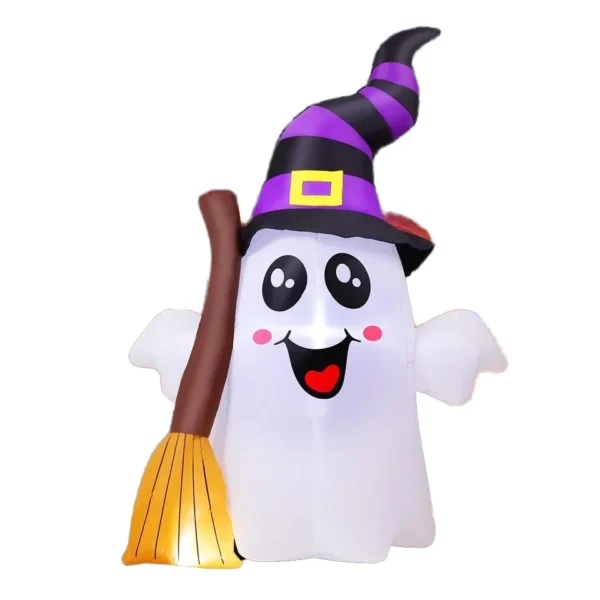 GOOSH 6.2FT Halloween Inflatable Ghost with LED Lights