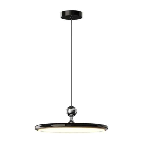 15.7” Modern Dimmable LED Pendant Light with Remote for Kitchen & Dining - Image 7