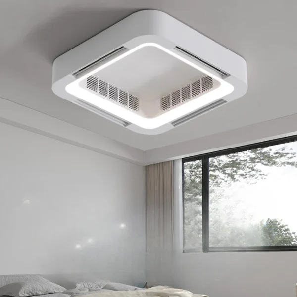 Modern Smart Ceiling Fan Lamp with LED Light & Remote Control - Image 3
