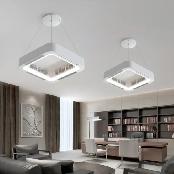 Modern Smart Ceiling Fan Lamp with LED Light & Remote Control - Image 4