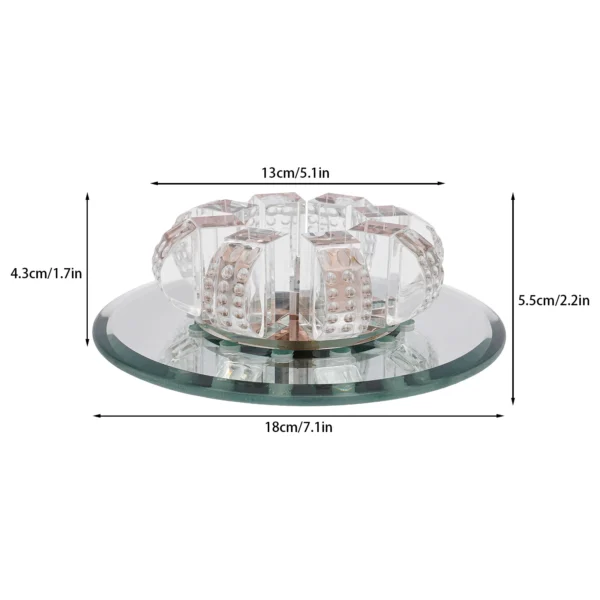 LED Crystal Ceiling Lamp – Modern Chandelier for Living Room & Bedroom - Image 7