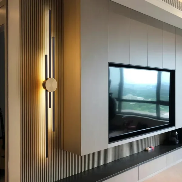 Modern LED Long Wall Lamp – Living Room & Bedroom Sconce - Image 3