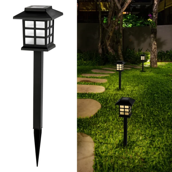 Solar LED Pathway Lights – IP65 Waterproof Outdoor Landscape Lighting - Image 5