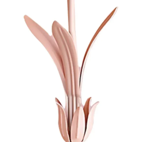 Bymaocar Pink Flower LED Table Lamp with Glass Shade, E27 - Image 9