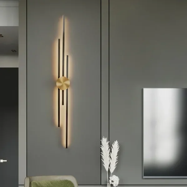 Modern LED Long Wall Lamp – Living Room & Bedroom Sconce - Image 2