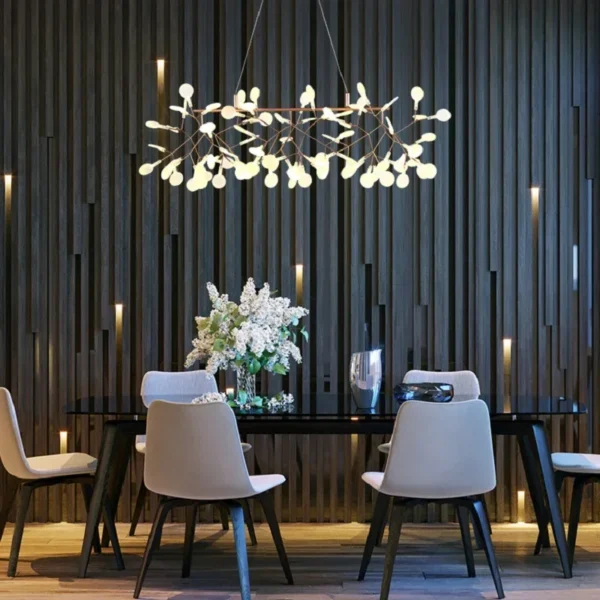Nordic Ceiling Chandelier Firefly Lamp for Living Room & Kitchen - Image 5