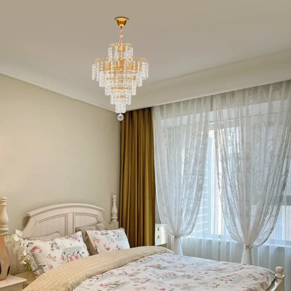 Modern Crystal Chandelier – Luxury Ceiling Pendant Light Fixture - Image 6