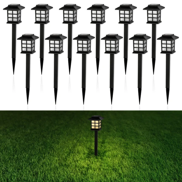 Solar LED Pathway Lights – IP65 Waterproof Outdoor Landscape Lighting - Image 8