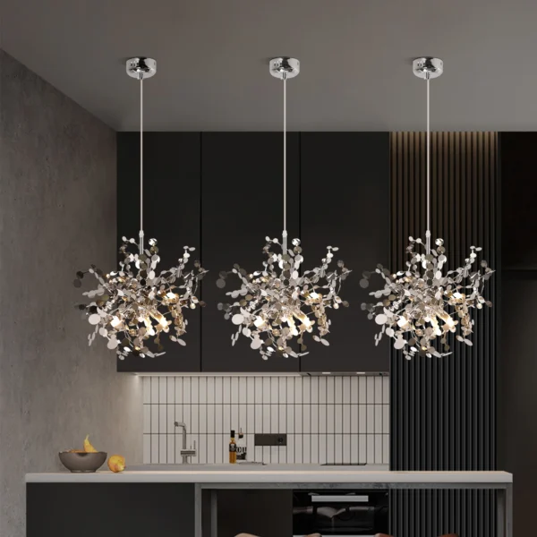 Modern LED Firework Pendant Chandelier for Dining Room & Kitchen - Image 5