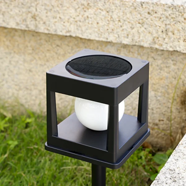 LED Solar Post Cap Light, Waterproof Outdoor Fence & Deck Lamp for Garden - Image 5