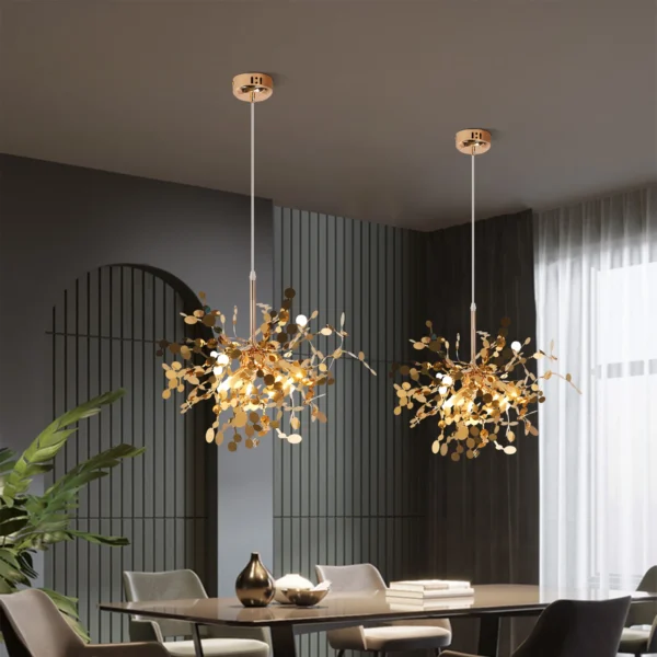 Modern LED Firework Pendant Chandelier for Dining Room & Kitchen - Image 2