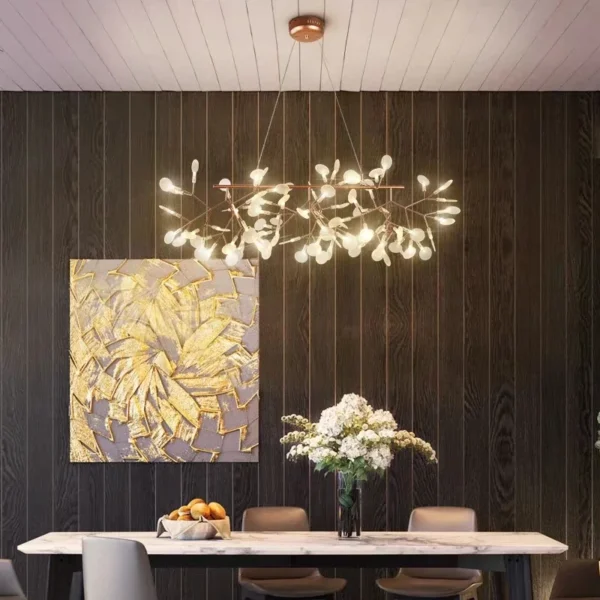 Nordic Ceiling Chandelier Firefly Lamp for Living Room & Kitchen - Image 6