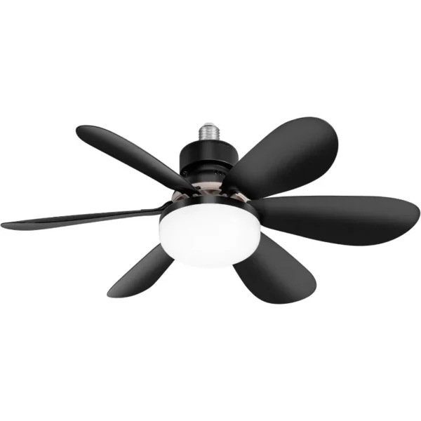 Low Profile Ceiling Fan with Light, Dimmable 3-Color LED Flush Mount Lamp - Image 7