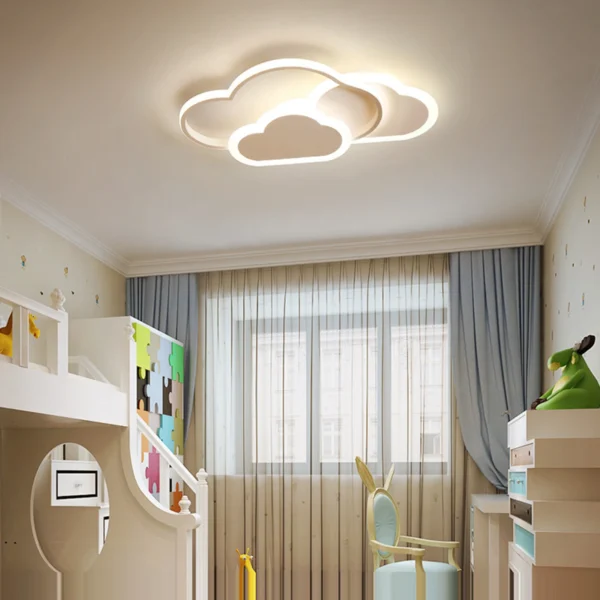 Modern Cloud Ceiling Lamp for Kids Bedroom & Living Room - Image 4