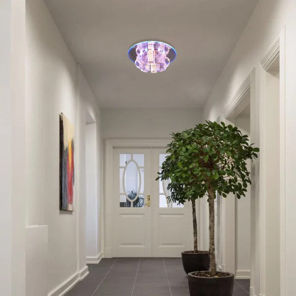 LED Crystal Ceiling Lamp – Modern Chandelier for Living Room & Bedroom - Image 4