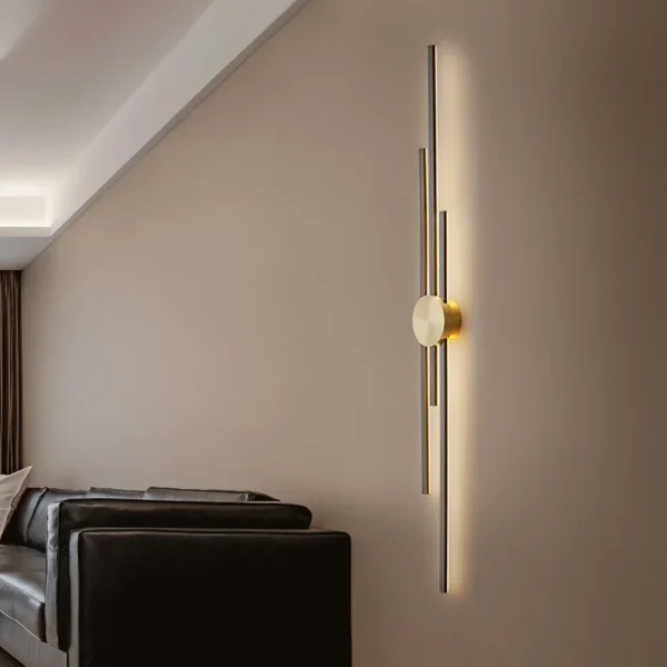 Modern LED Long Wall Lamp – Living Room & Bedroom Sconce - Image 4