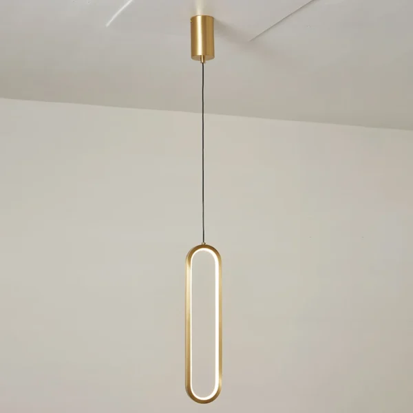 Modern LED Ring Pendant Lamp – Living & Dining Room Chandelier - Image 17