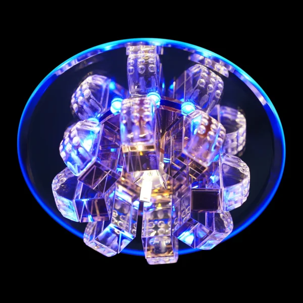 LED Crystal Ceiling Lamp – Modern Chandelier for Living Room & Bedroom - Image 12